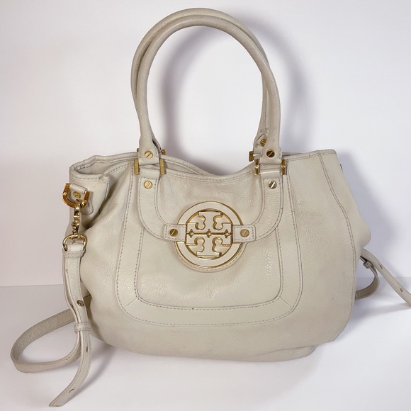 tory burch off white handbag